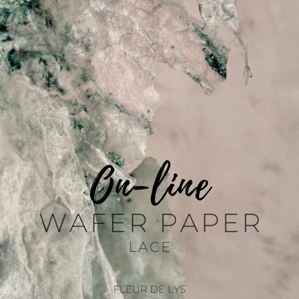 Wafer Paper Lace Workshop Online