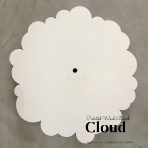 Cloud cake plate
